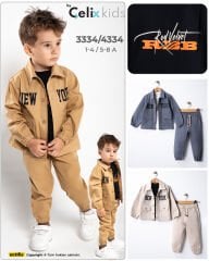 Erkek Çocuk Winter Newyork 3'lü Takım