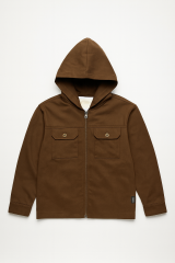 Erkek Çocuk Kapüşonlu Roussillon Gabarin %100 Pamuk Alt Üst 3'lü Takım