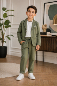 Erkek Çocuk Cotton Spor Takım Elbise Bayramlık/Düğün/Özel Gün