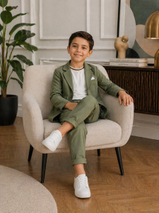 Erkek Çocuk Cotton Spor Takım Elbise Bayramlık/Düğün/Özel Gün