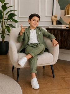 Erkek Çocuk Cotton Spor Takım Elbise Bayramlık/Düğün/Özel Gün