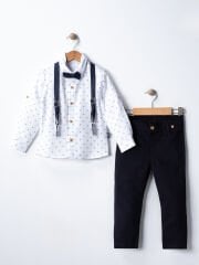 Washington Erkek Bebek&Çocuk Bayramlık Slopet Papyon Gömlek Pantolon Takım