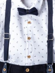 Washington Erkek Bebek&Çocuk Bayramlık Slopet Papyon Gömlek Pantolon Takım