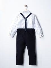 Washington Erkek Bebek&Çocuk Bayramlık Slopet Papyon Gömlek Pantolon Takım