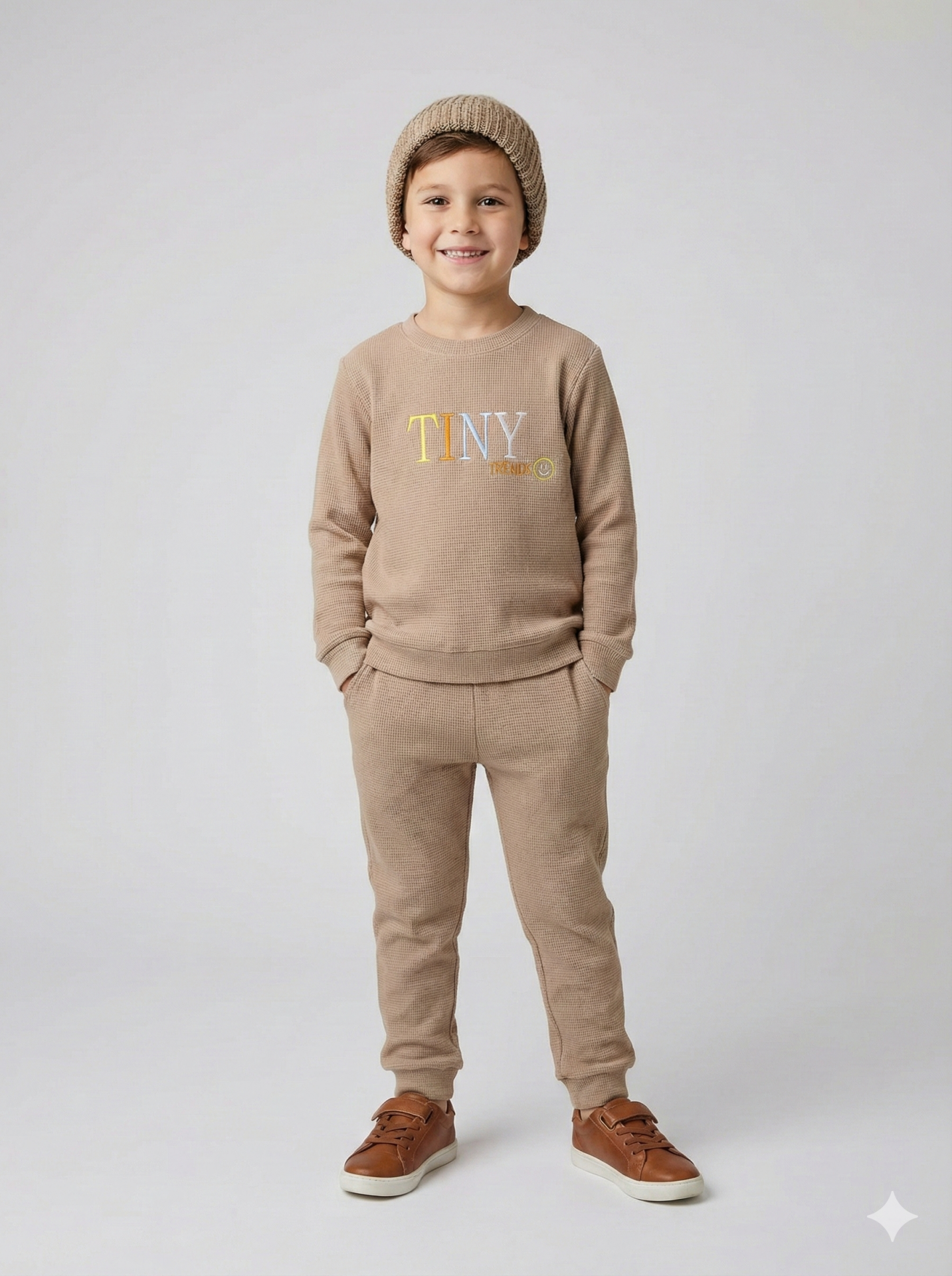 Original Nakışlı %100 Pamuk Alt Üst Bebek Takımı