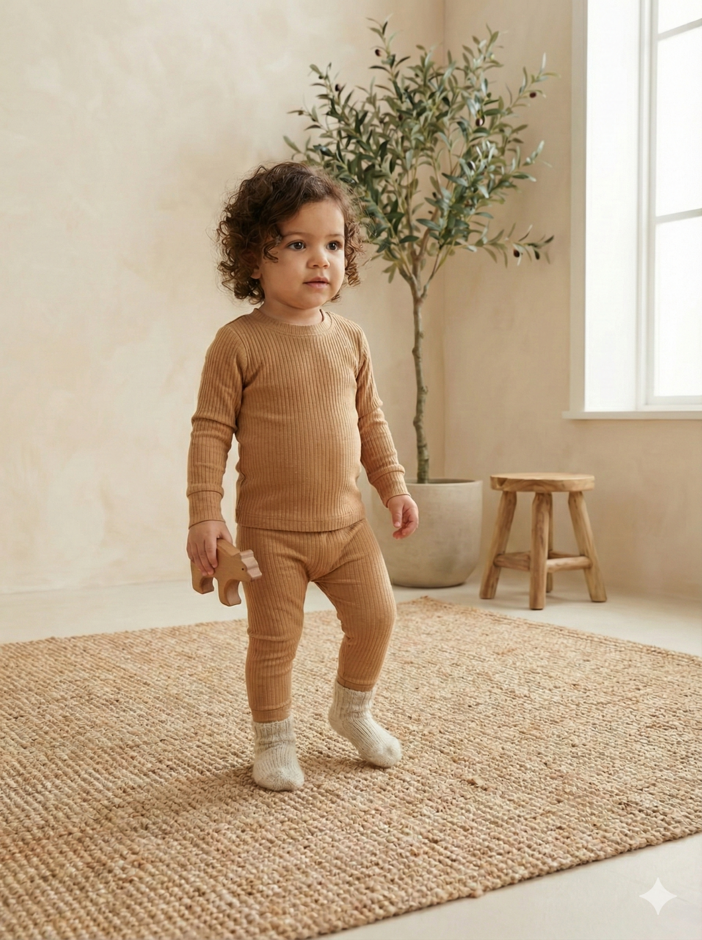 %100 Pamuk Erkek Zıbınlı Body Ve Pantolon 2'li Takım